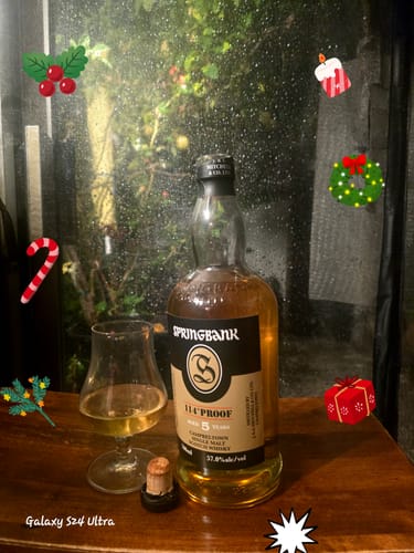 Customer photo review of Springbank 5 Year 114 Proof Campbeltown Single Malt Scotch Whiskey