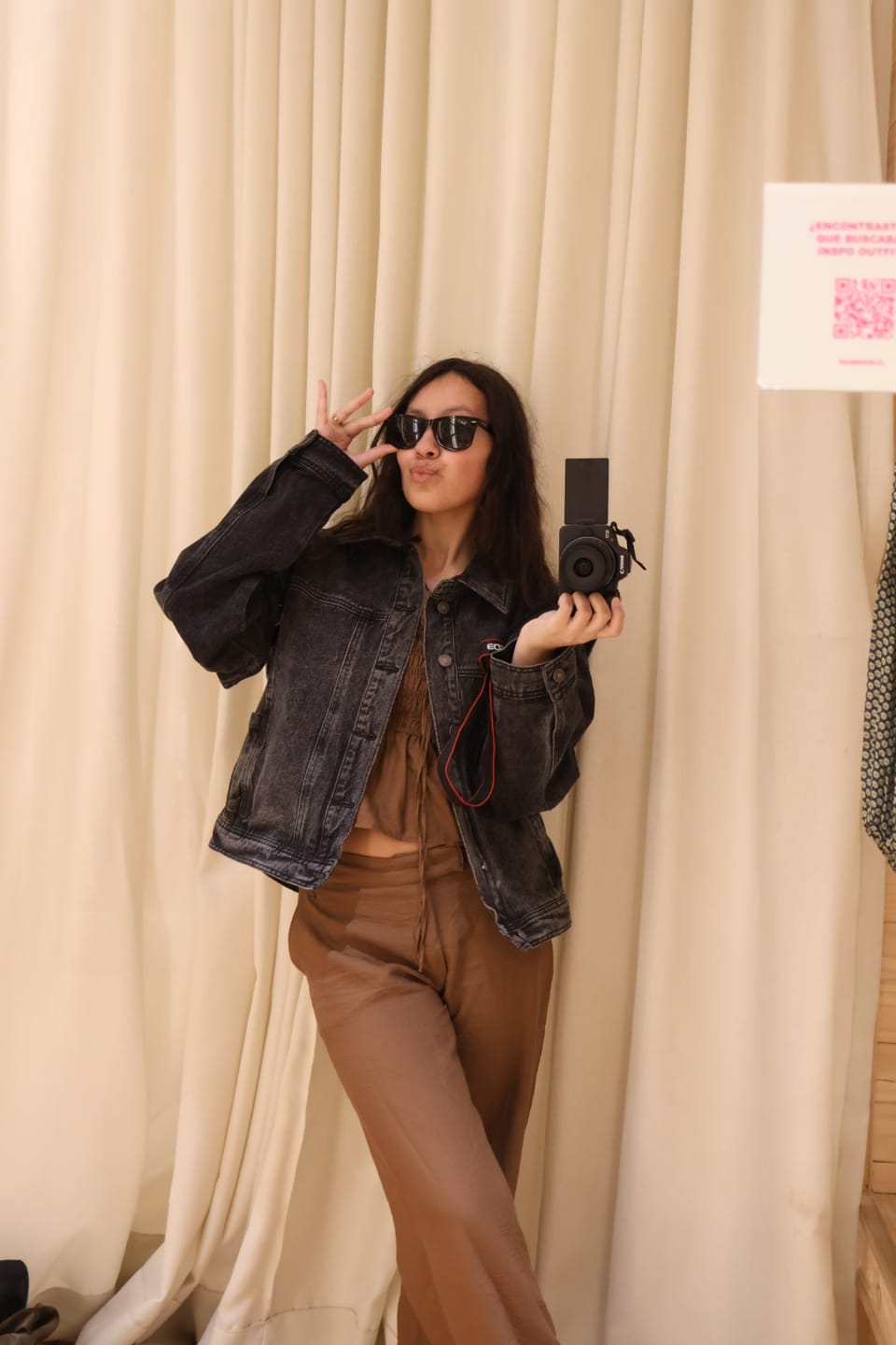 Customer photo review of Chaqueta Jeans Black