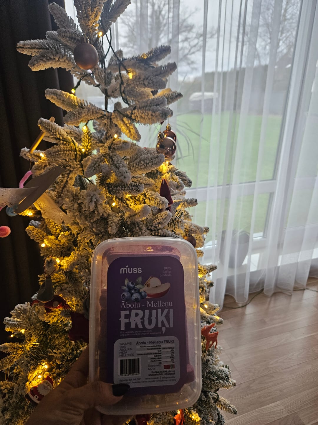 Customer photo review of Fruķi Ābolu-Melleņu