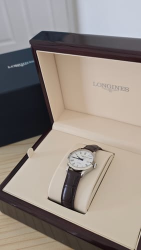 Customer photo review of Longines Record Automatic Women's 30mm Watch L2.321.4.11.2