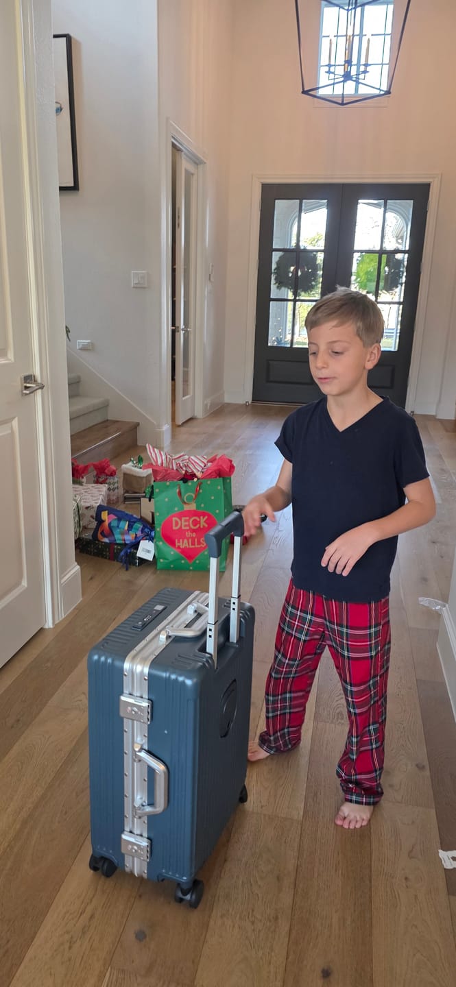 Customer photo review of Compressible Packing Cubes (6 Pieces)