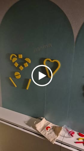 Customer video review of Magnetic Wall Board