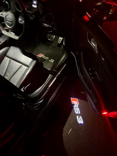 Customer photo review of AUDI DOOR LIGHTS
