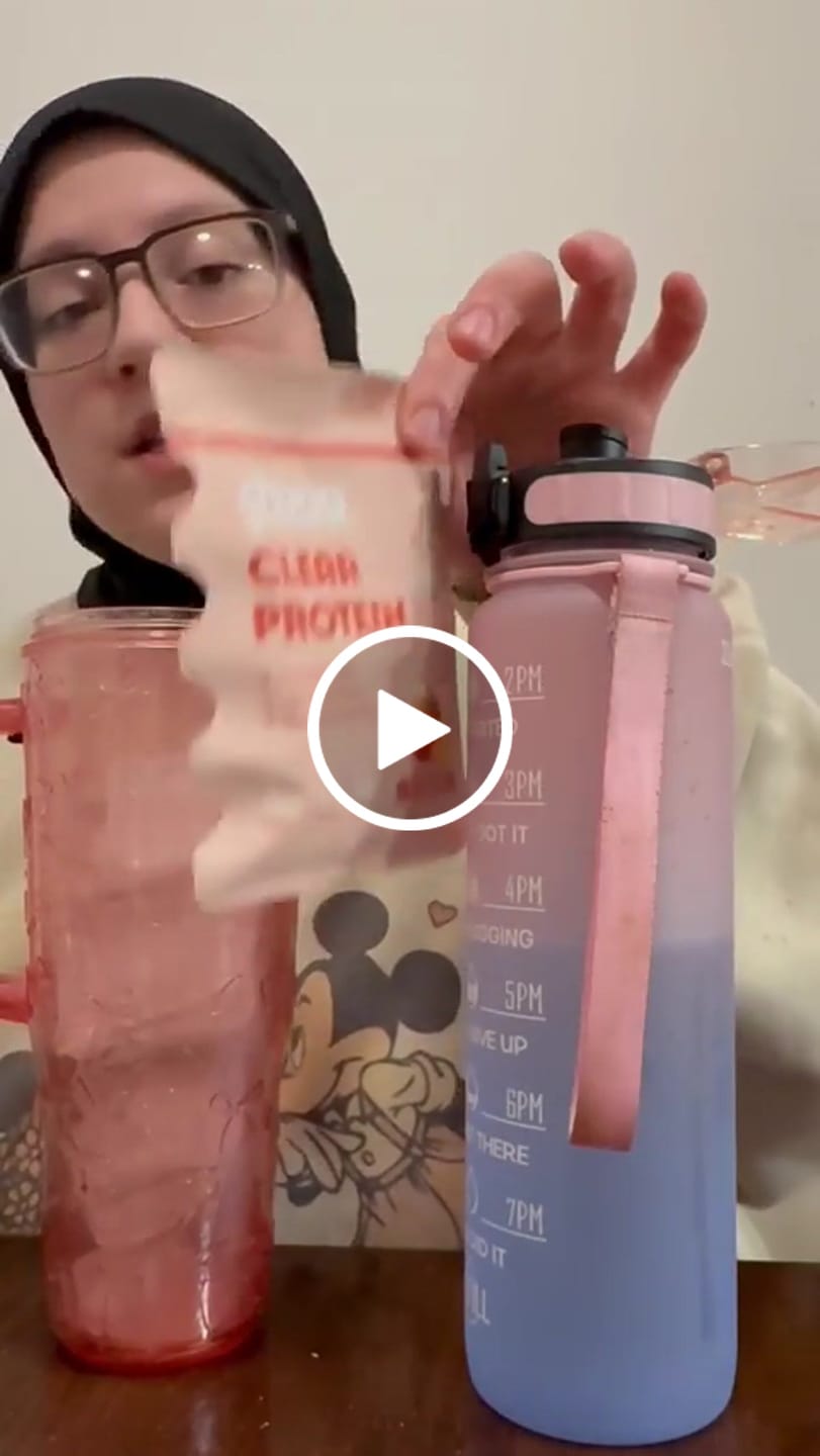 Customer video review of Clear Protein Sample Pack