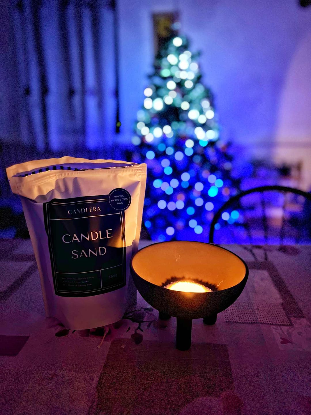 Customer photo review of Duck Candle Sand Gift Set