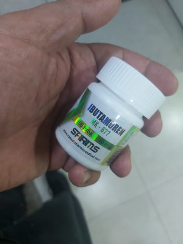 Reseña con foto de un cliente sobre Ibutamoren (MK-677)