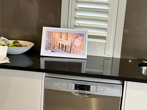 Customer photo review of Digital Photo Frame