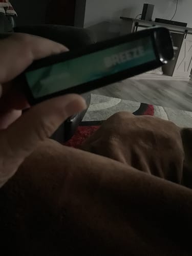 Customer photo review of Breeze Pro Disposable Vape