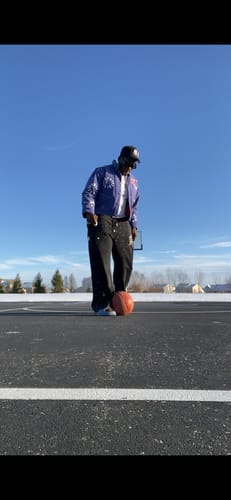 Customer photo review of Omirad Retro Badge Workwear Jacket