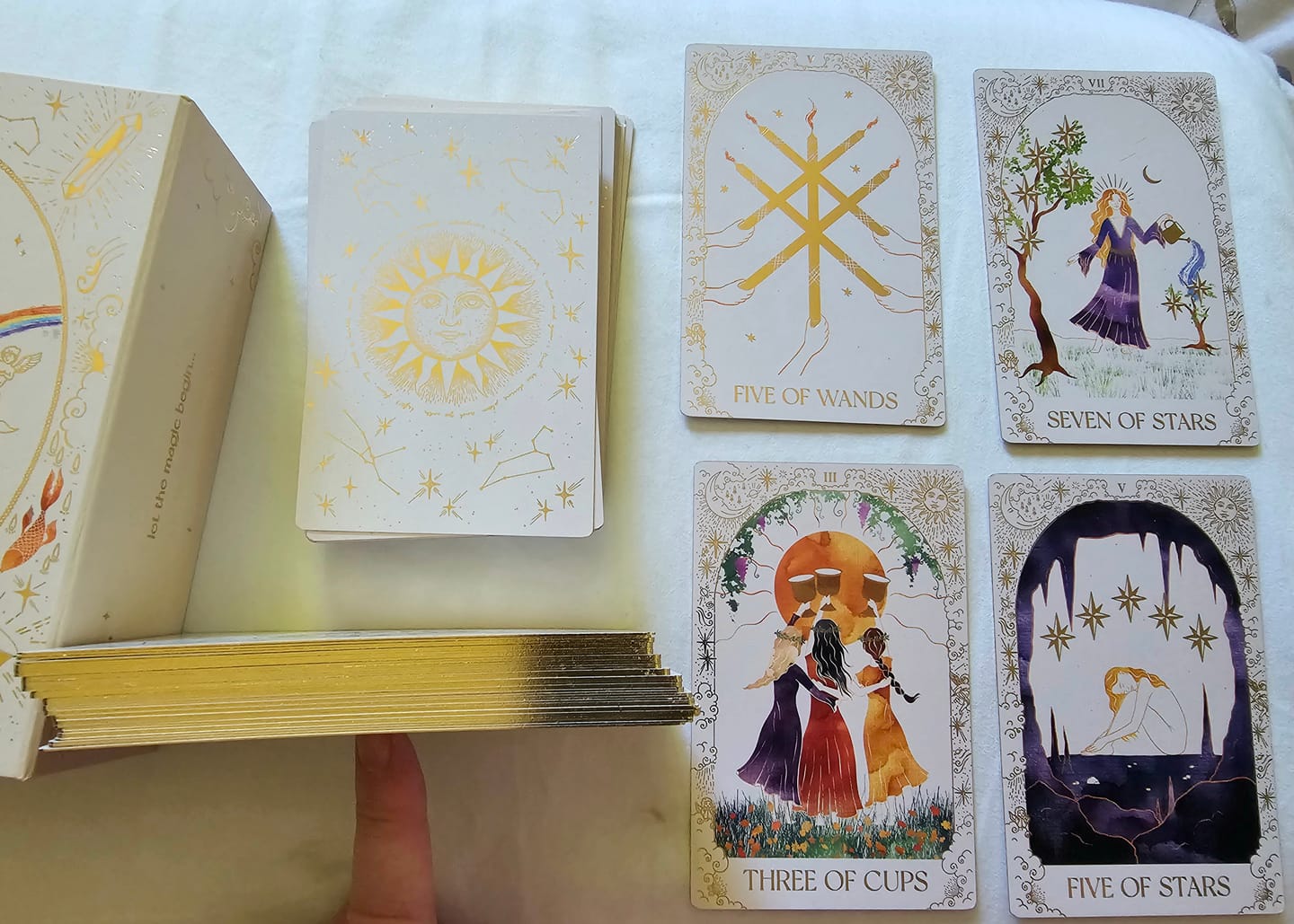 Customer photo review of Lightworker Tarot