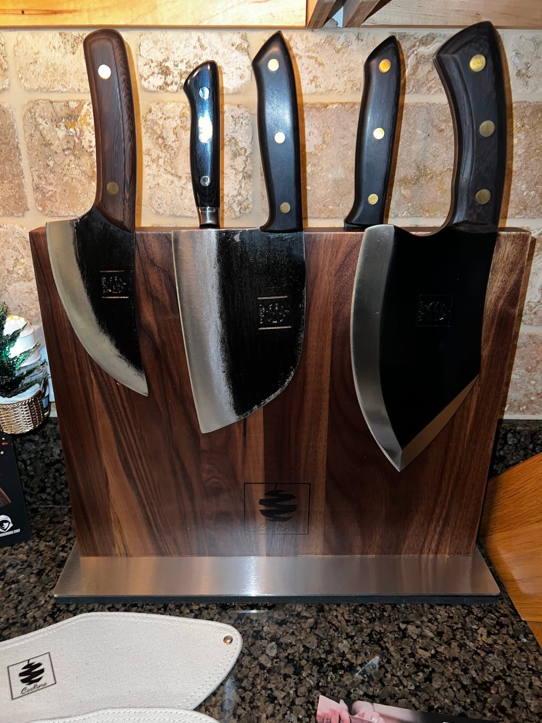 Customer photo review of Machado 6.6" Butcher Knife