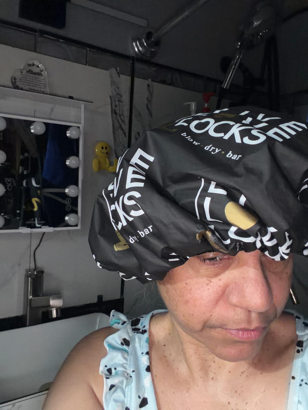 Customer photo review of Shower Cap