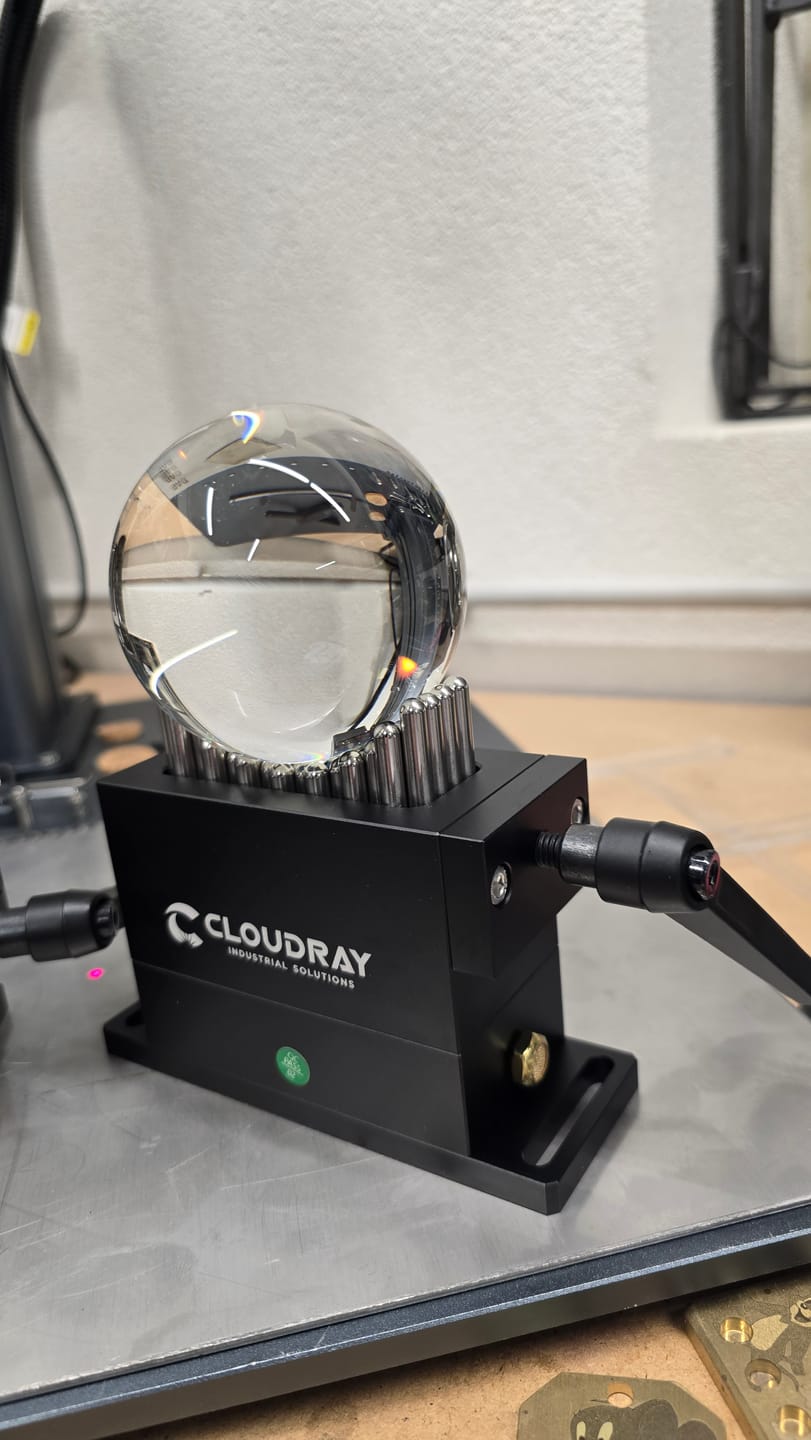 Customer photo review of Cloudray Flexible Fixture