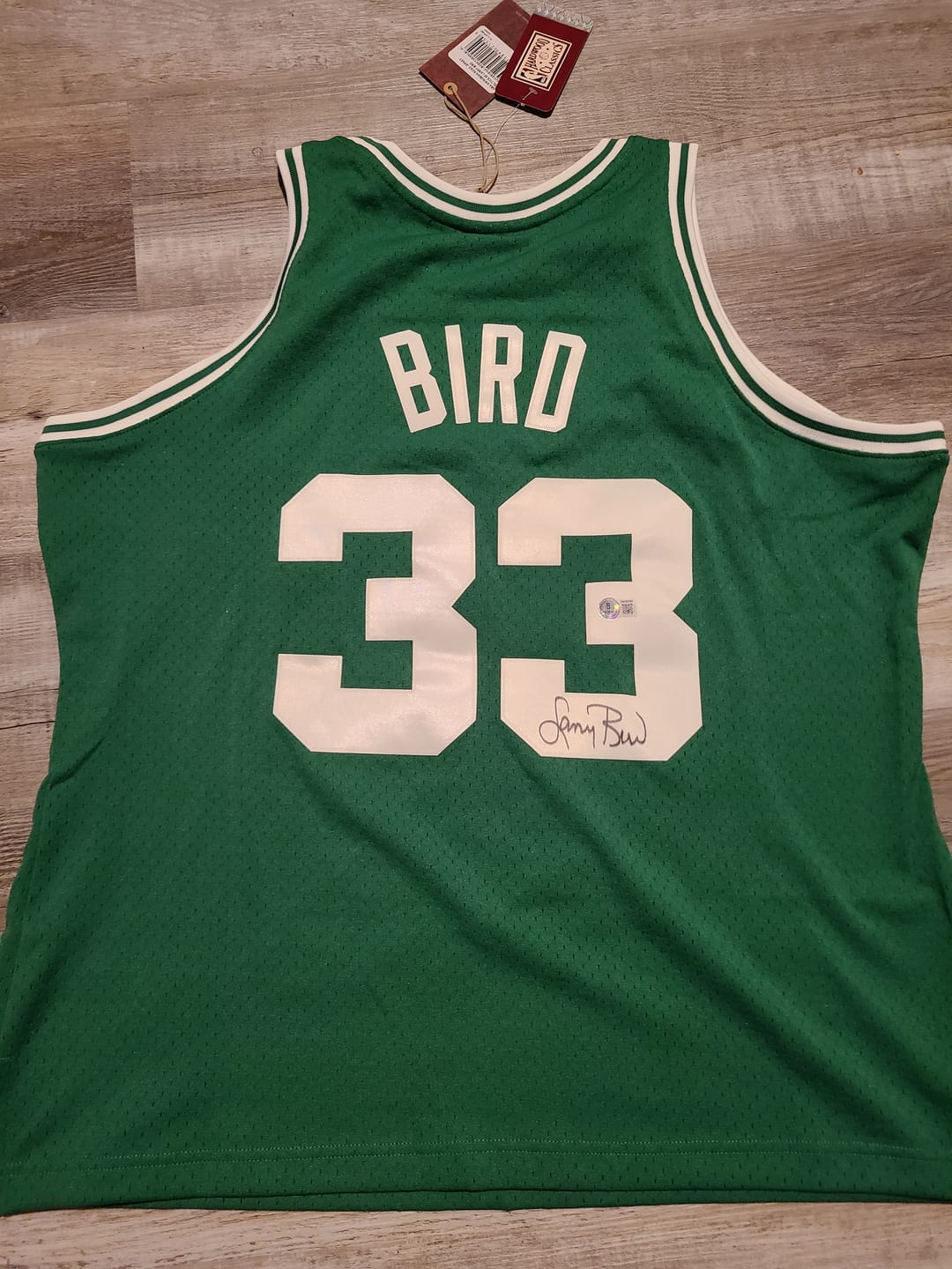 Customer photo review of Larry Bird Autograph Signing