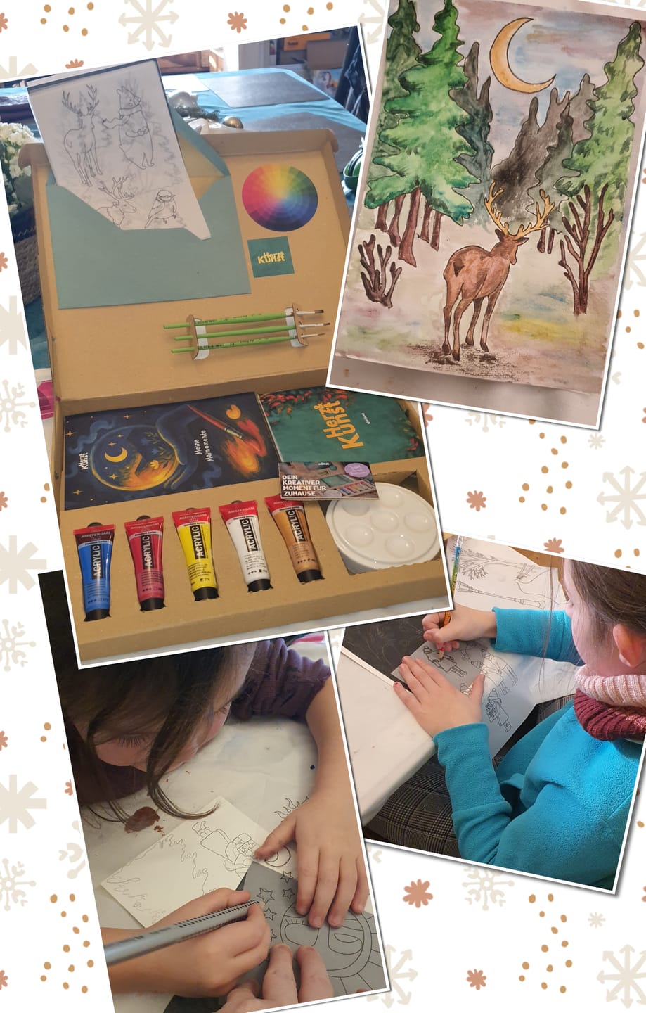 Customer photo review of Malkasten - Kreatives Set