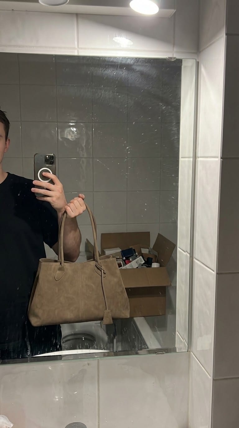Customer photo review of RIVA |  Taupe Edition