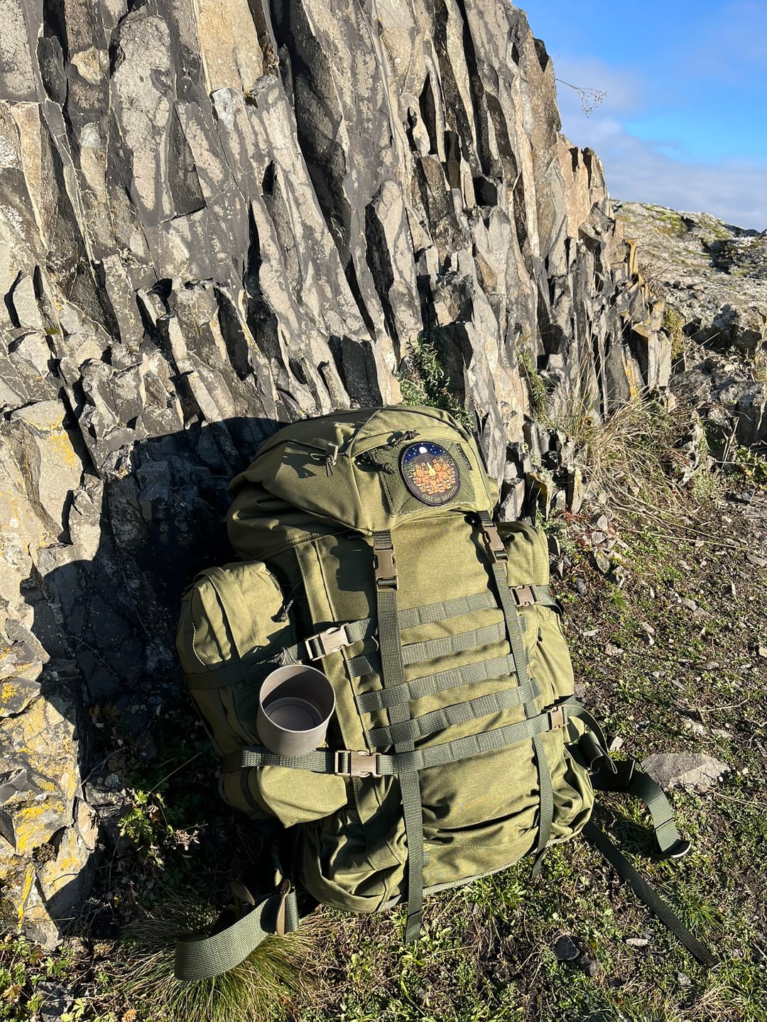 Customer photo review of Kantamus 60L backpack