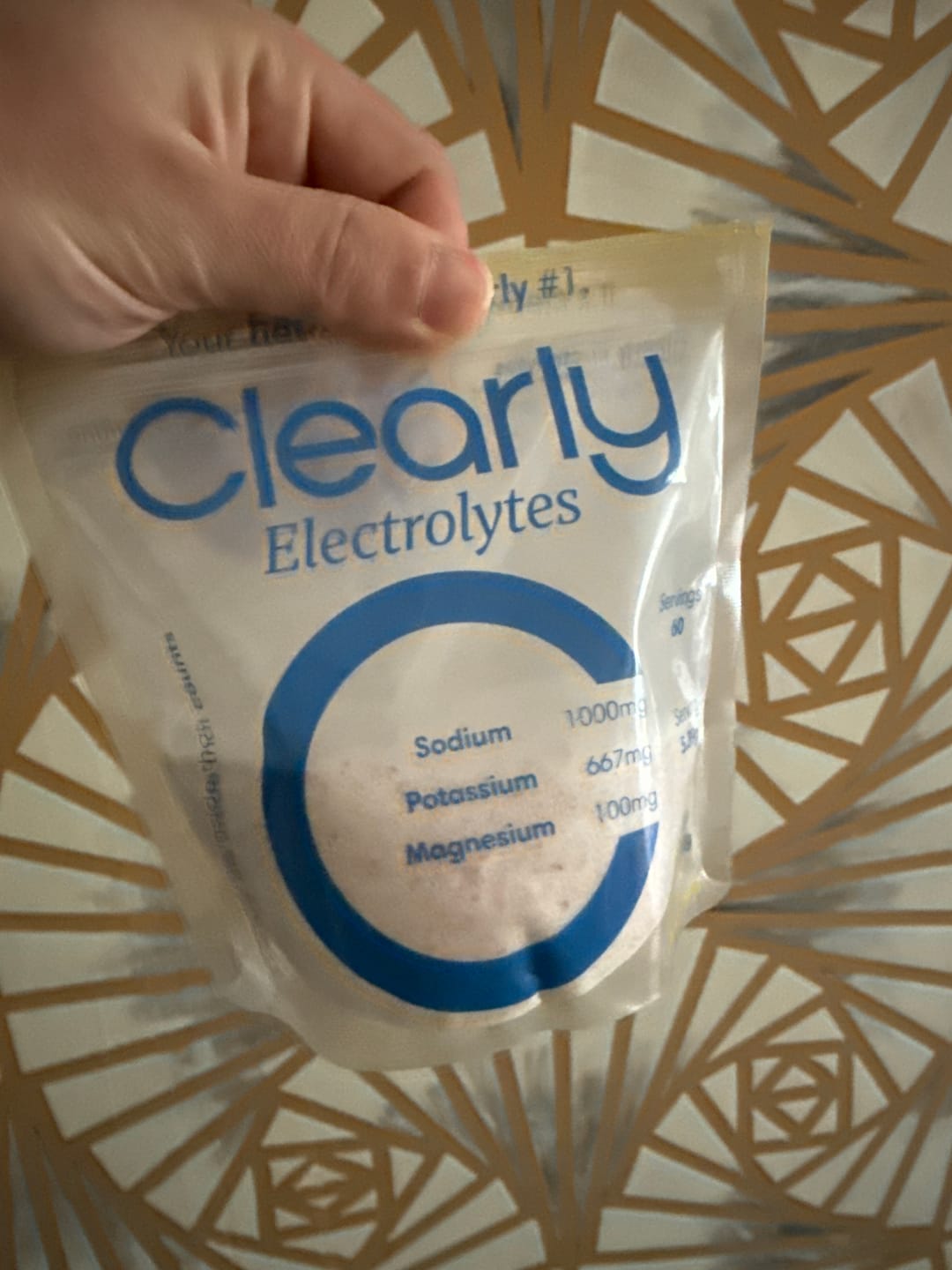 Customer photo review of Electrolytes