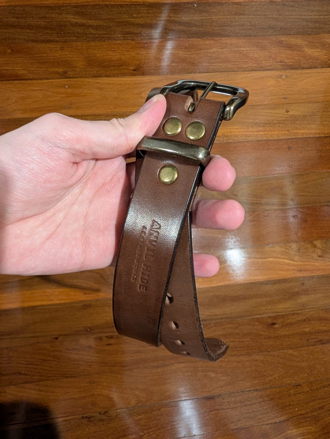 Customer photo review of The Heirloom Belt
