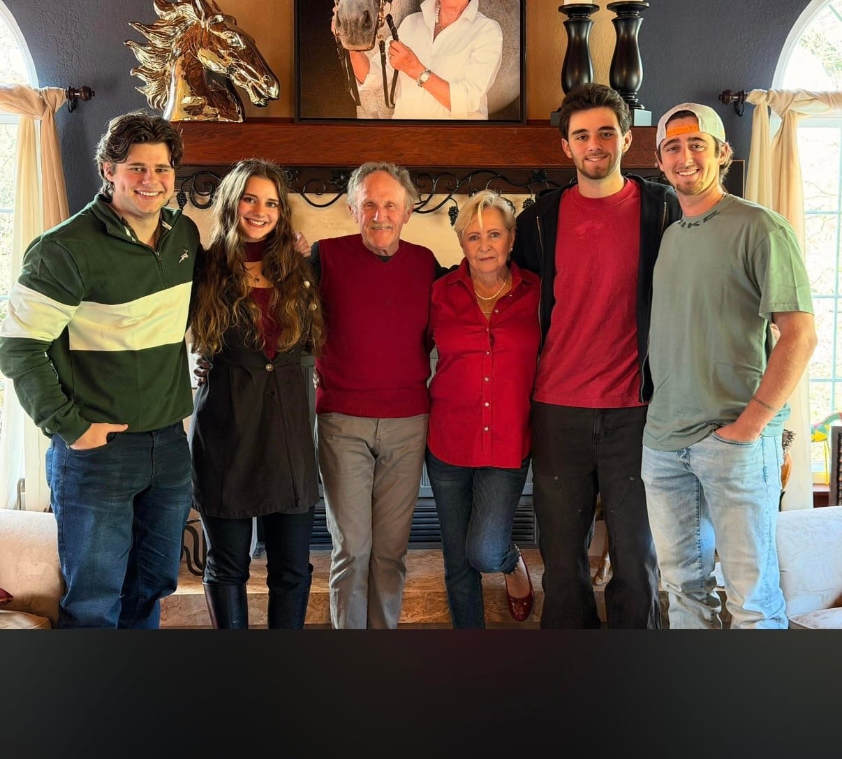 Customer photo review of Springboks Classic Hoop Quarter Zip-OS Green