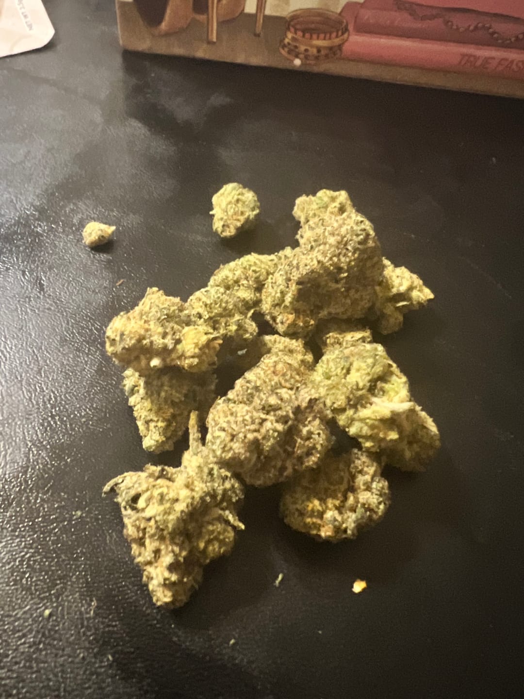 Customer photo review of Wedding Cake - Greenhouse THCA (Smalls)