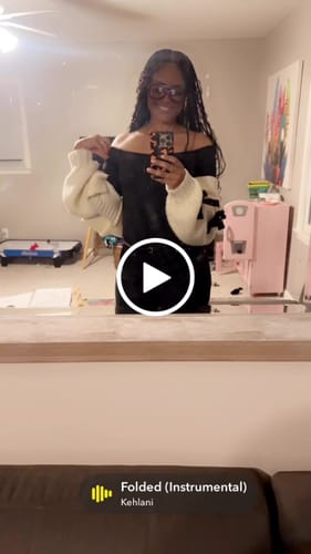 Customer video review of 36" Human Hair Boho Curls Swiss HD Lace Knotless Box Braided Wig Full Hand-tied - Human Baby Hair