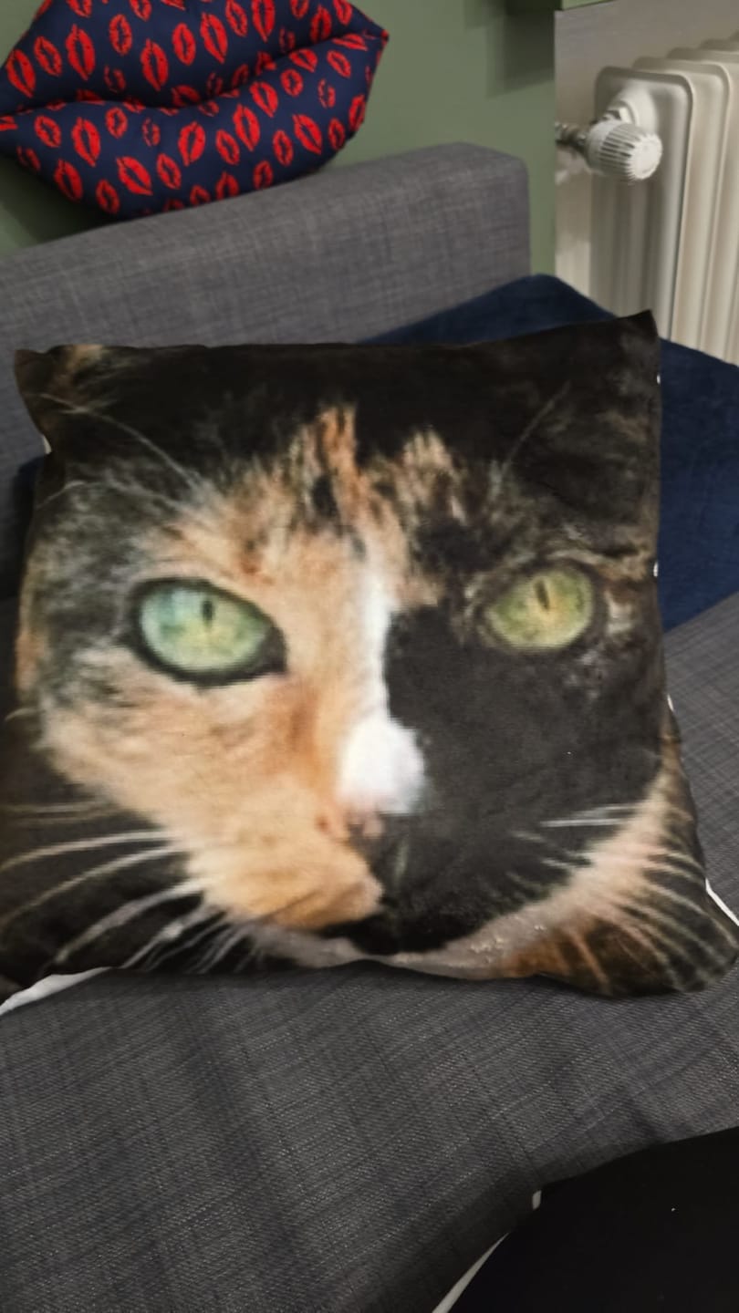 Customer photo review of Fotokissen - Individuelles Kissen
