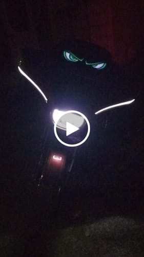 Customer video review of Moto Eyes - Animated Moto Eyes