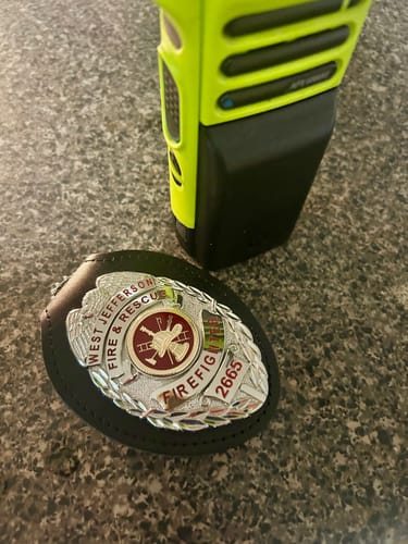 Customer photo review of Customizable Badge BA01