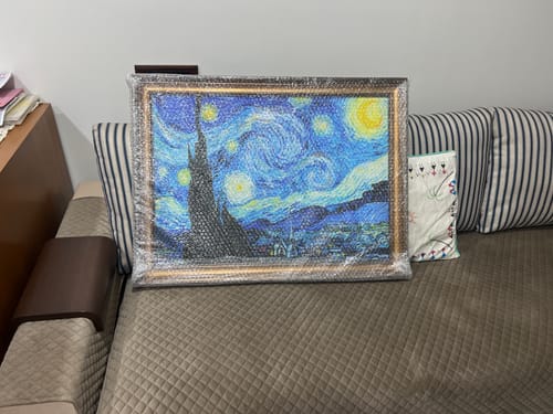Customer photo review of Starry Night, Van Gogh Painting