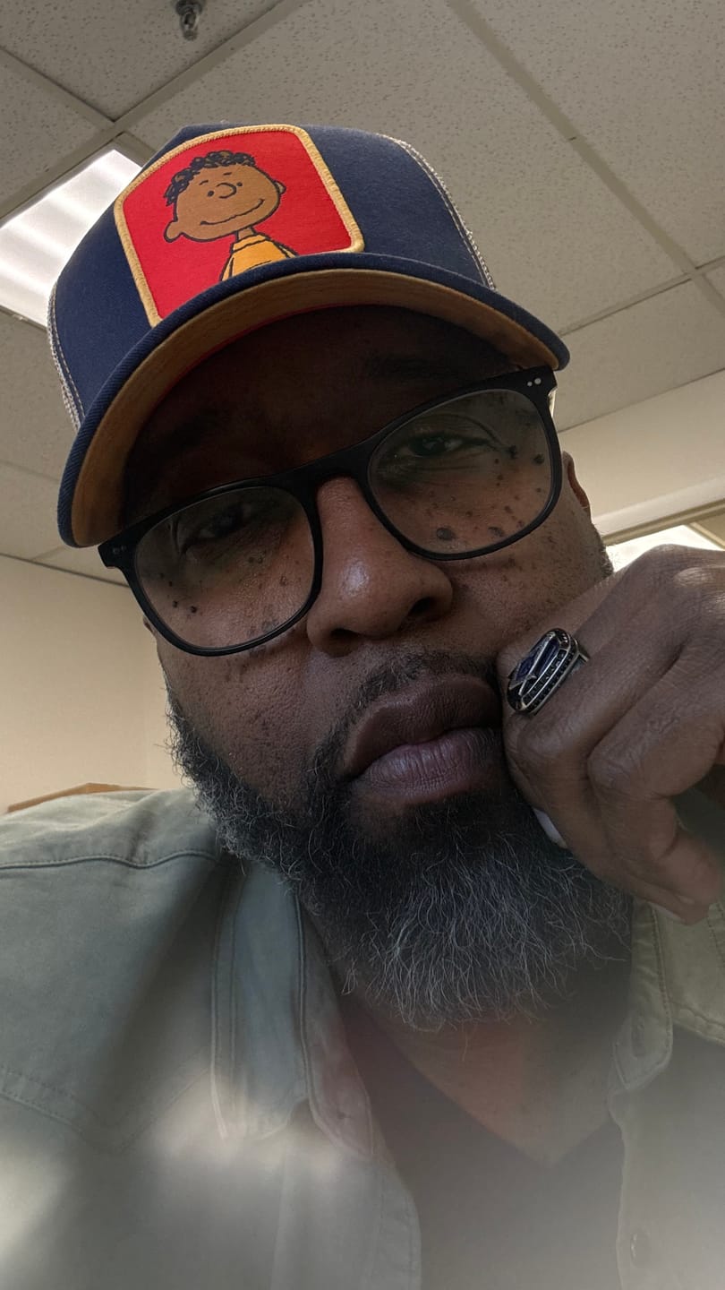 Customer photo review of OVERLORD X Peanuts: Franklin Trucker Cap