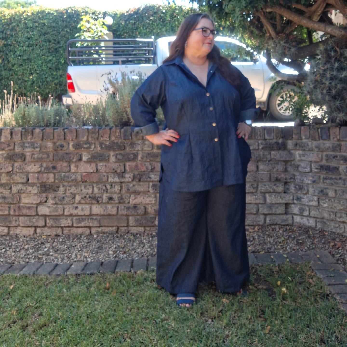 Customer photo review of Denim Indigo 4oz