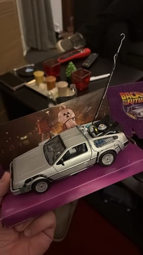 Customer photo review of Back To The Future I Delorean Escala 1:24 - Welly