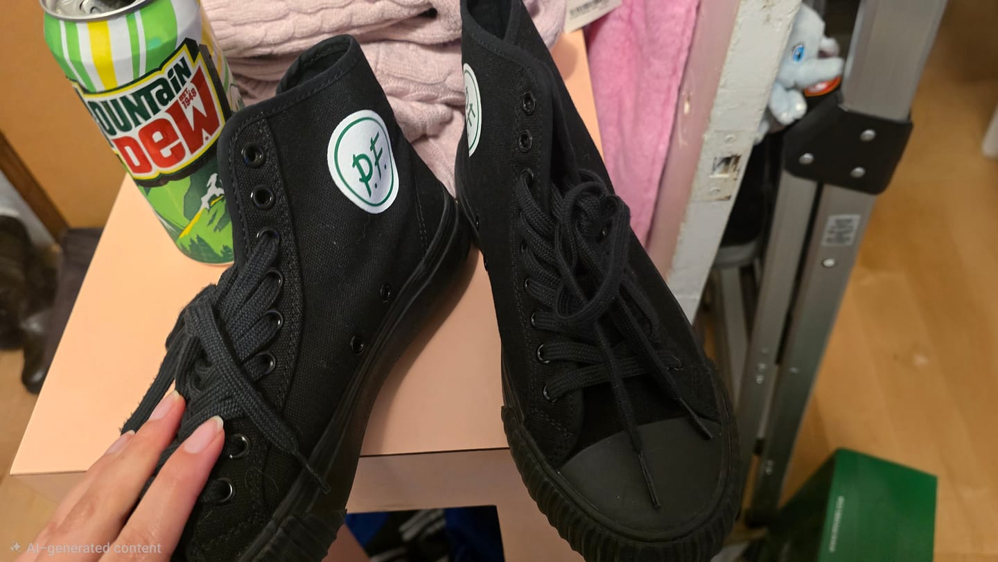 Customer photo review of 1993 Center High-Top Black