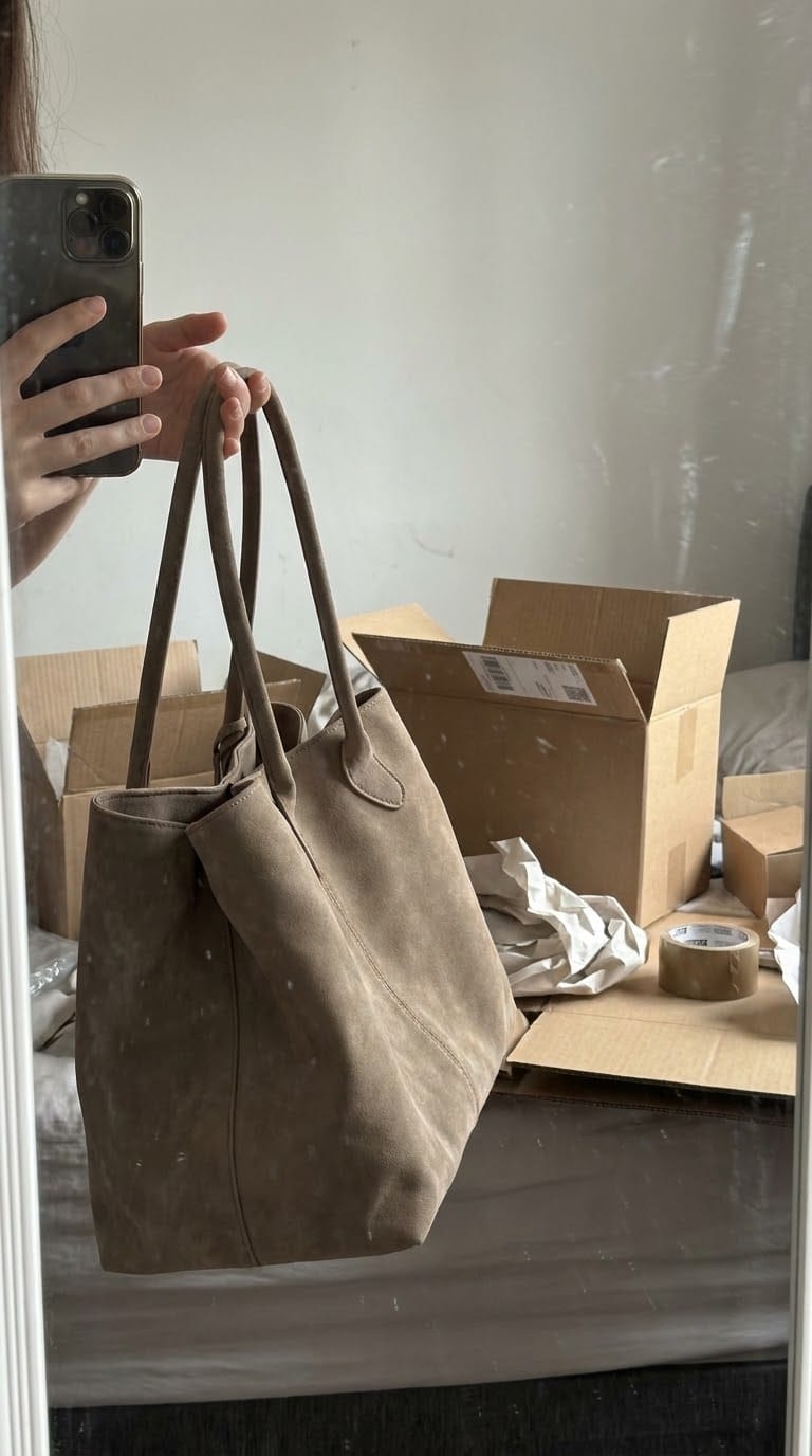 Customer photo review of RIVA |  Taupe Edition