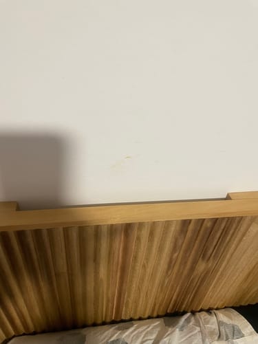 Customer photo review of HORSENS - Tête de lit 160 cm en bois