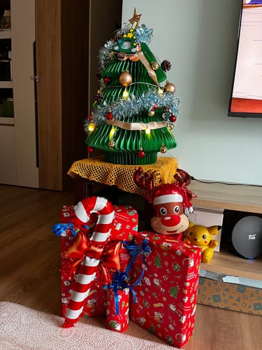 Customer photo review of 雙子聖誕樹『附贈配件』｜十八紙