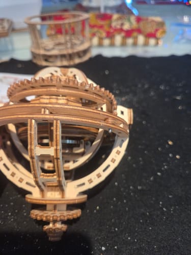 Customer photo review of Spherical Tourbillon Chronograph 3D Wooden Puzzle