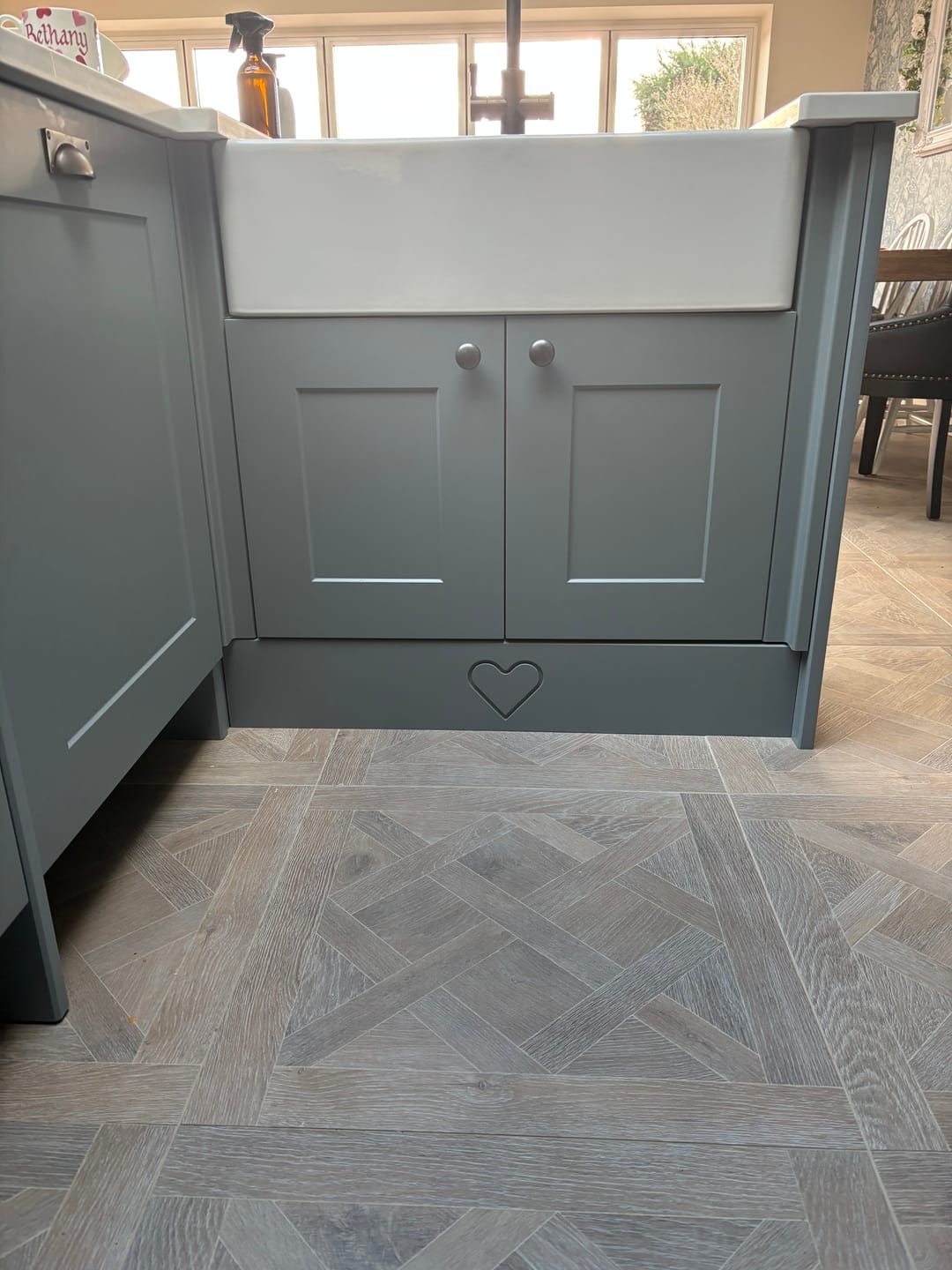Customer photo review of Classic Cast Iron Cupboard Handles