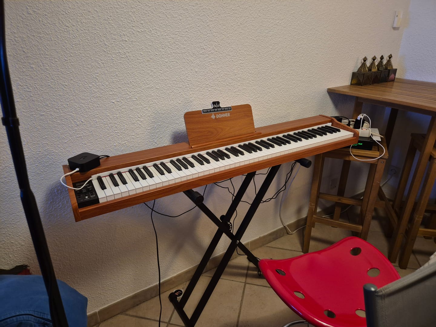 Recensione con foto di un cliente sul Donner DEP-1S