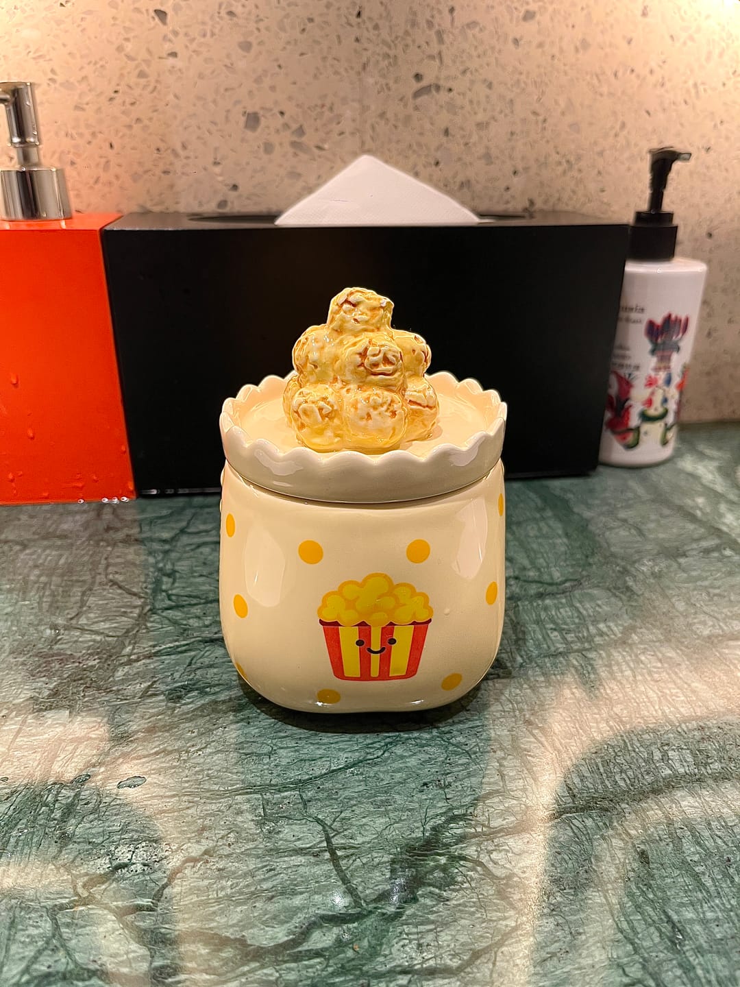 Customer photo review of Caramel Popcorn