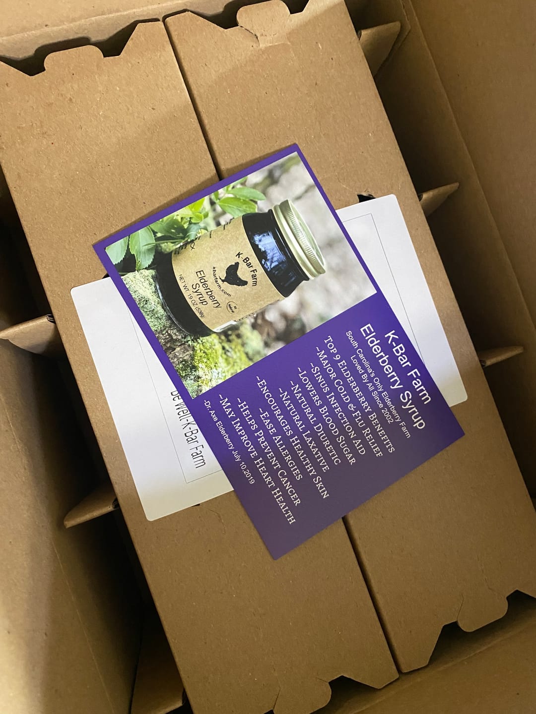 Customer photo review of 16 oz (Pint) Ball Regular Mouth Mason Jar Shipping Box™