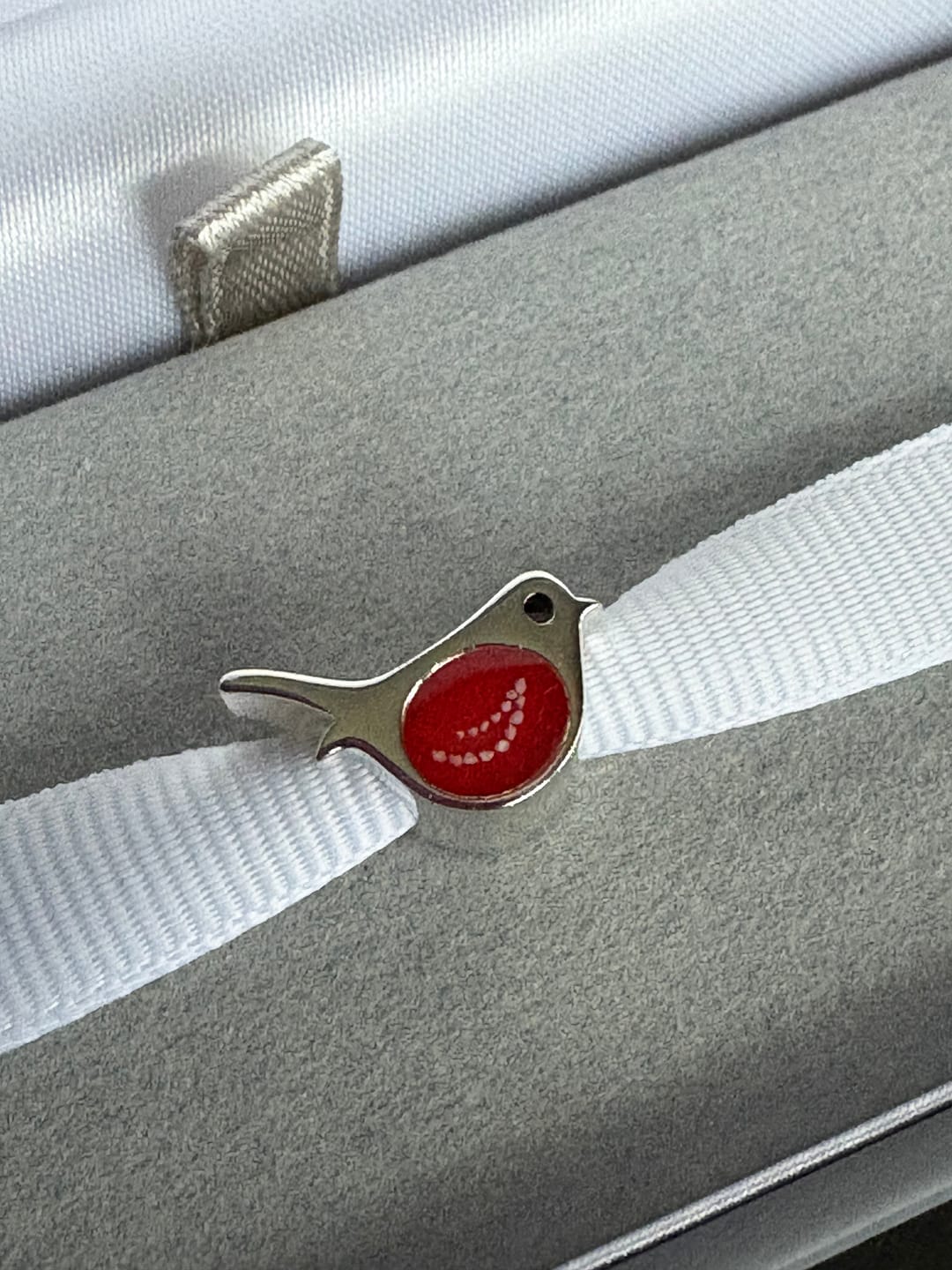 Customer photo review of Little Robin Charm
