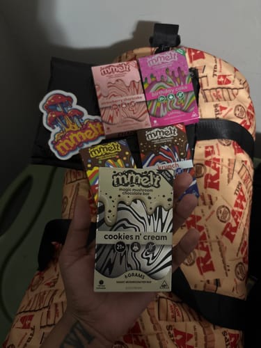 Customer photo review of Mushroom Chocolates