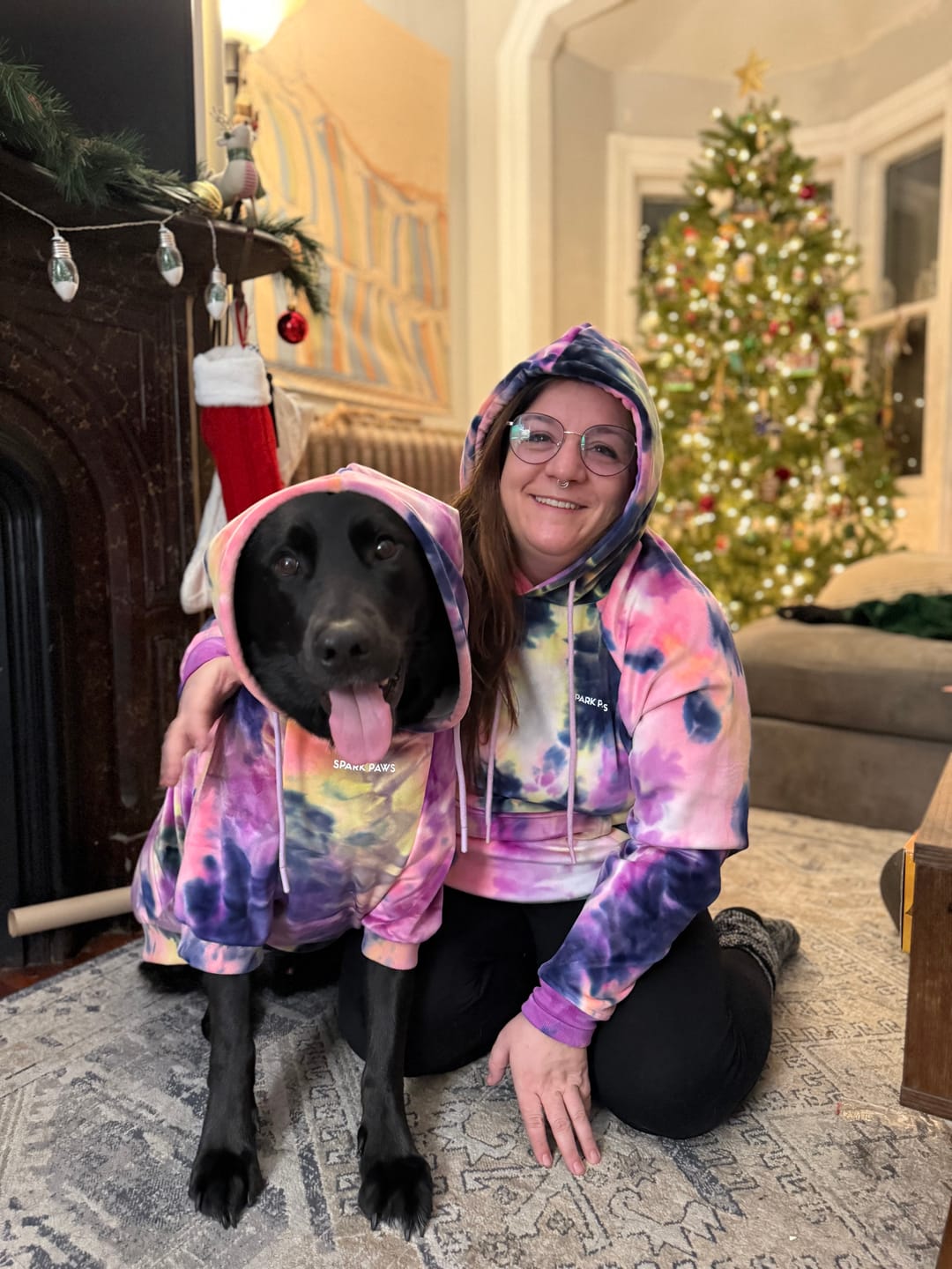 Customer photo review of Velvet Human Hoodie - Berry Lemonade