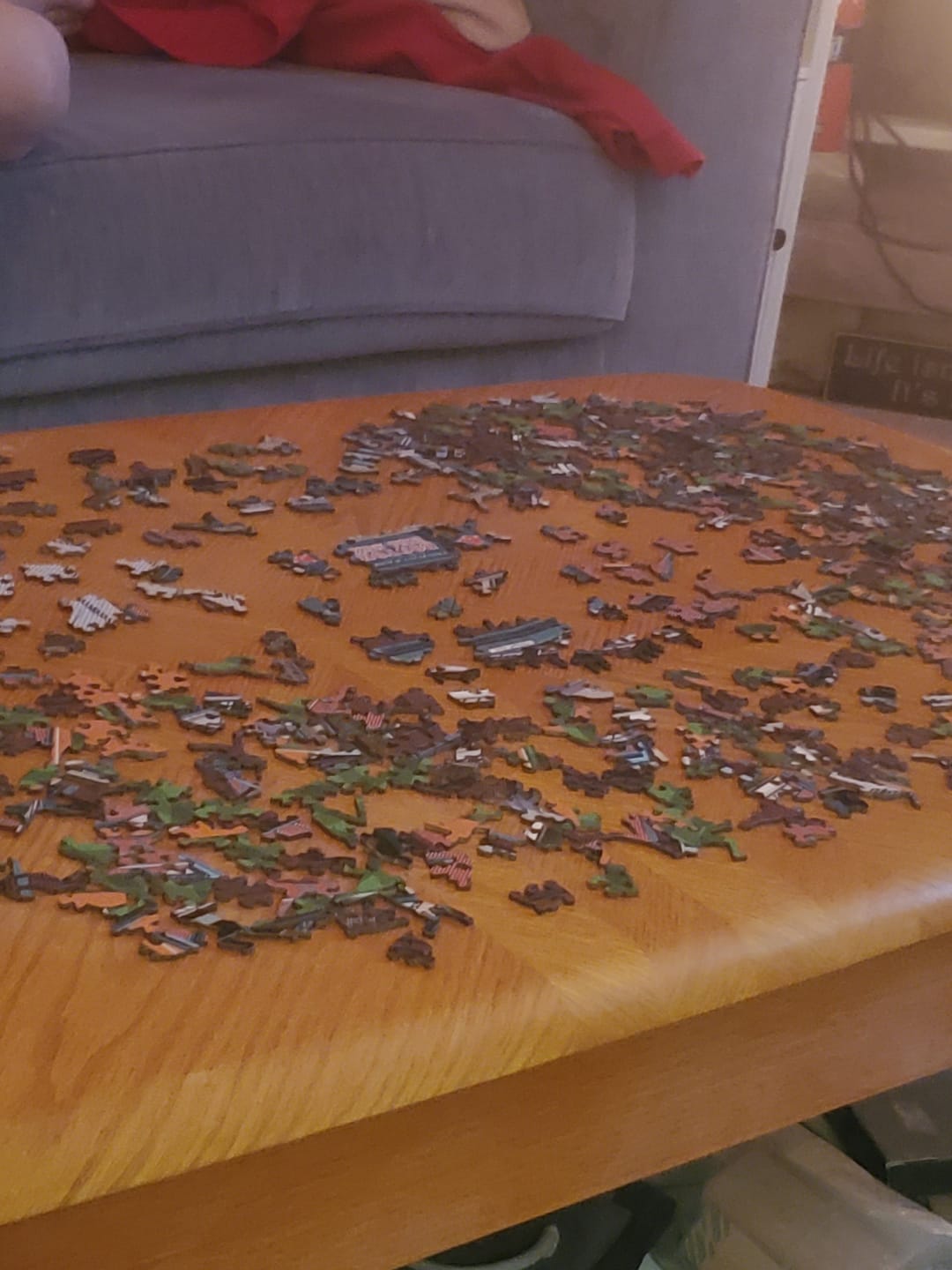 Customer photo review of Boston Red Sox™ Fenway Park Stadium - Wooden Puzzle