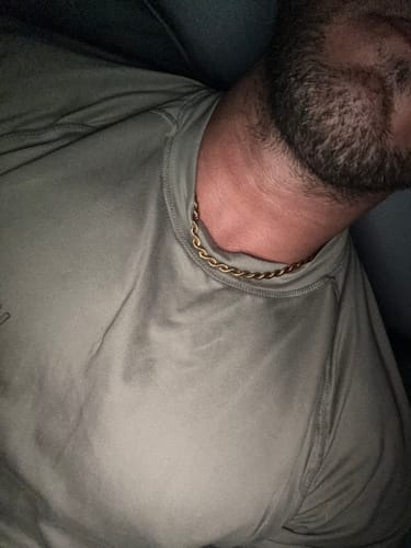 Customer photo review of Crucifix x Rope Set | Gold