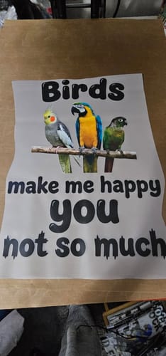 Customer photo review of Same Day Rush Printing