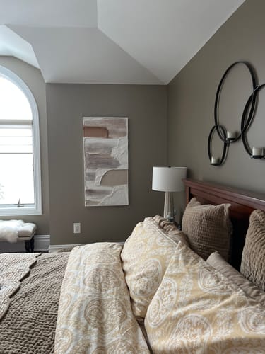 Customer review photo for Plaster Art Texture Painting #SG418