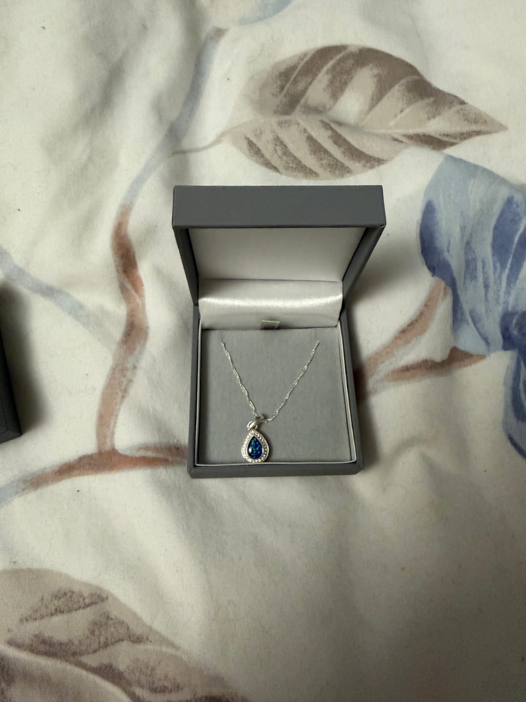 Customer photo review of Tearstone Pendant